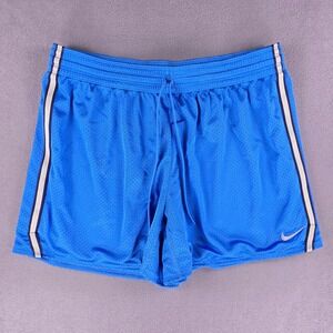 Nike Dri-Fit Mesh Shorts XL‎ Blue Striped Athletic Running Gym 404911-418 Men's